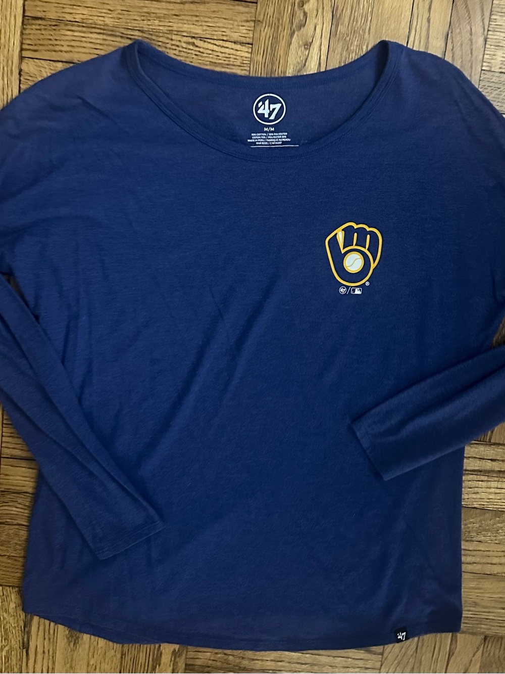 47 Milwaukee Brewers Long Sleeve T-Shirt Women's M